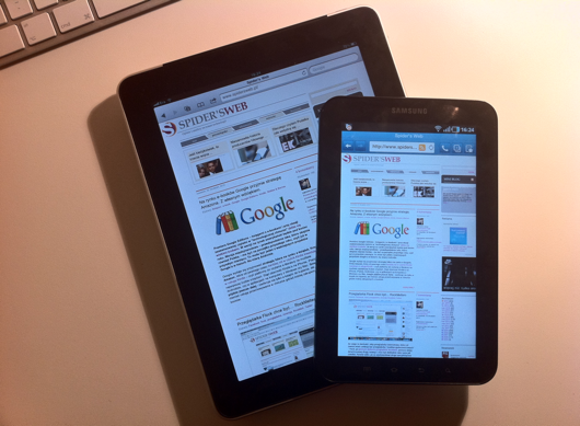 Galaxy Tab vs. iPad