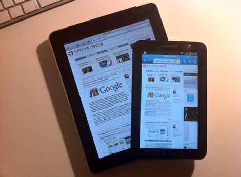Samsung Galaxy Tab vs. iPad