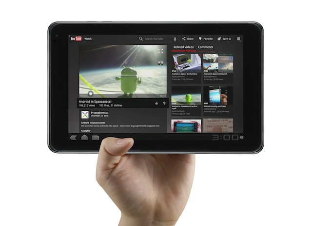 LG Optimus Pad_YouTube