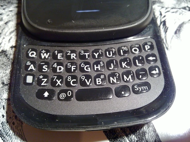 Palm Pre 2 klawiatura