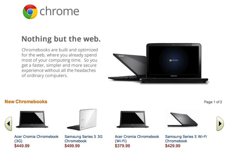 Google Chrome 8 