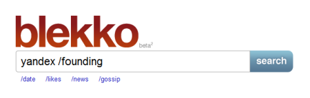 blekko slashtag search