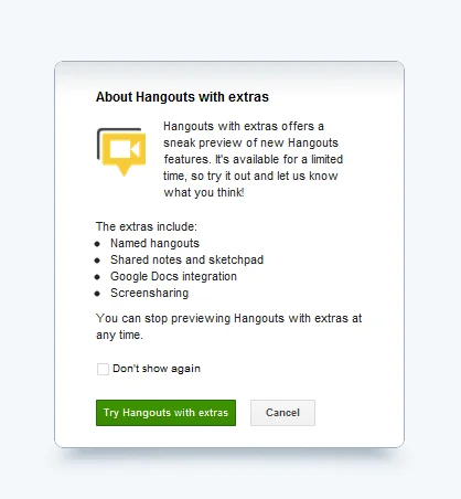 hangouts 