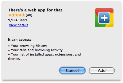inline app installation 