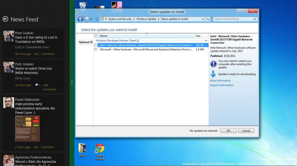 updates