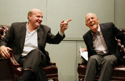 Microsoft CEO Ballmer speaks at Stanford University