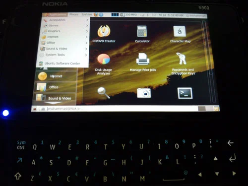 Ubuntu-9.10-Nokia-N900 