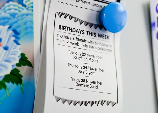 birthdays