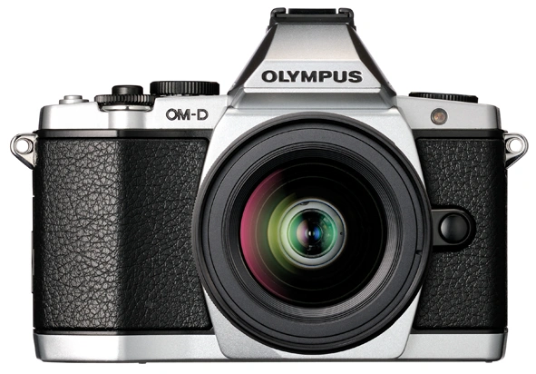 Olympus-OM-D-EM-5-Silver-Front 