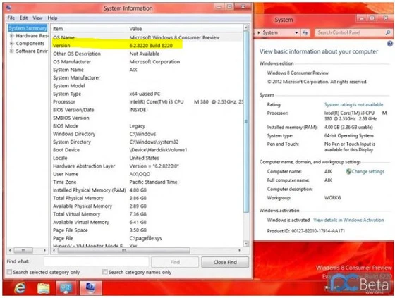 win8 consumer preview desktop 