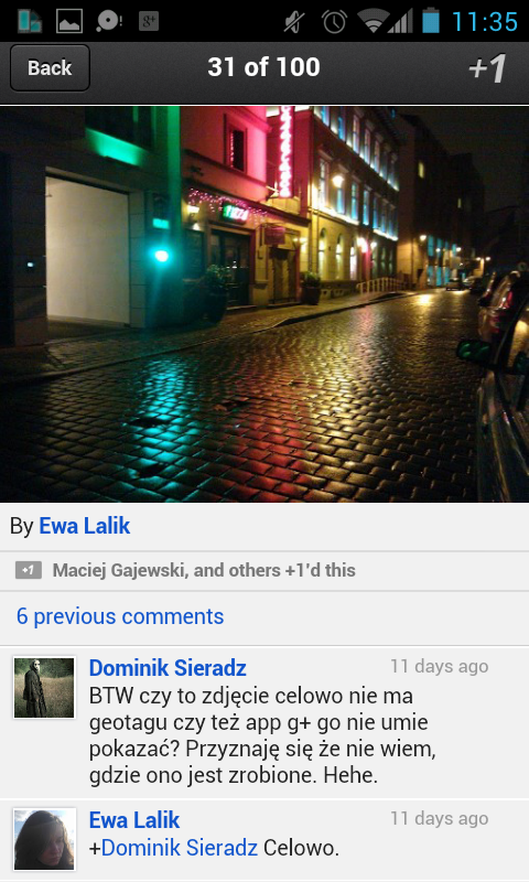 mobilne g+