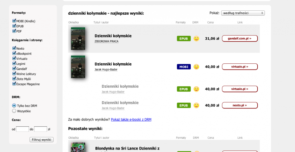 compare ebook
