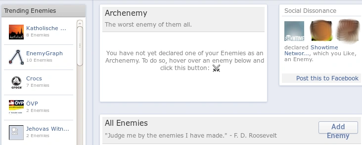 enemies 