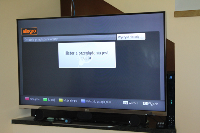 smart tv zakupy allegro