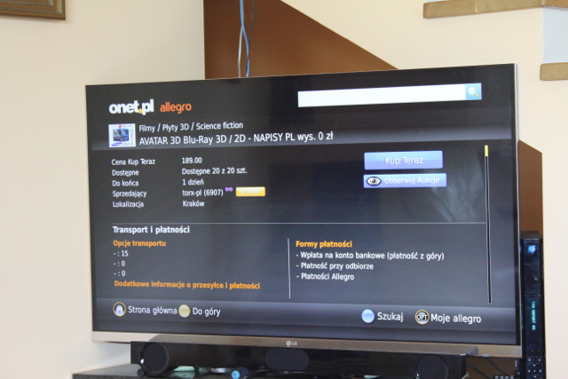 smart tv zakupy