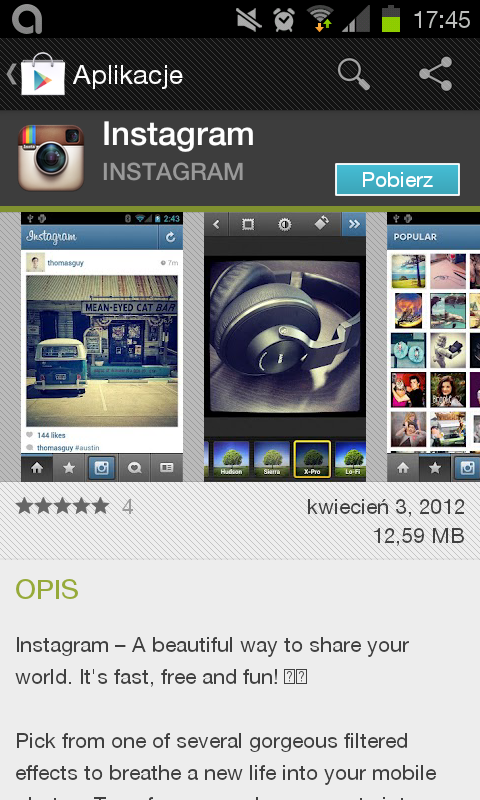 instagram android
