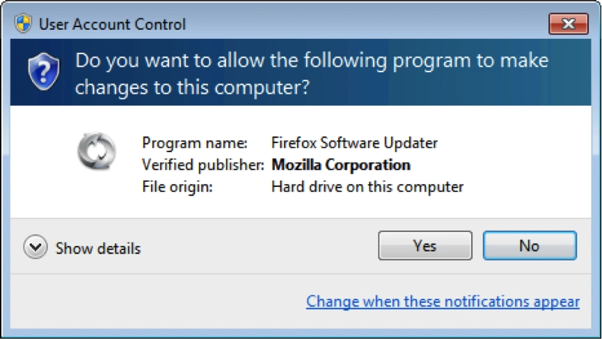 User Account Control
