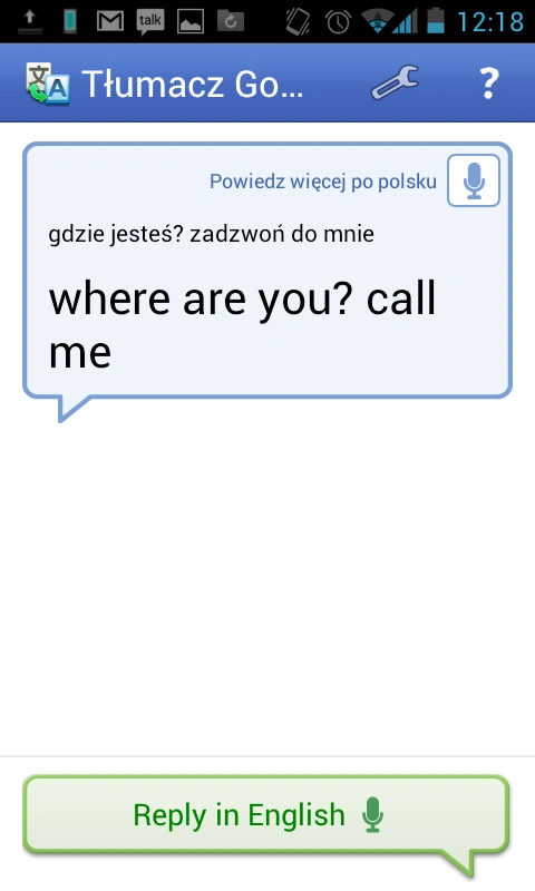 smartfon tlumacz 