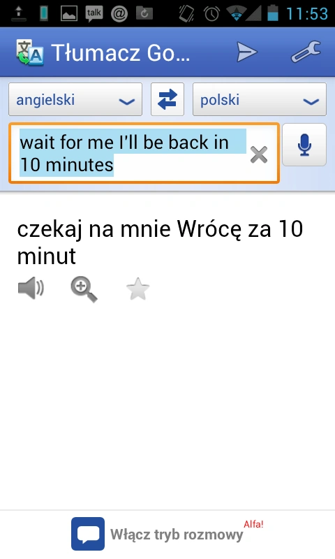 google translate 