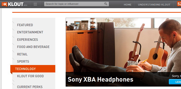 klout