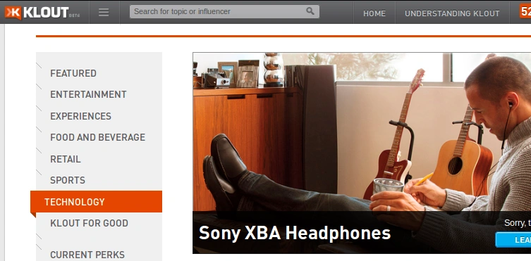 klout