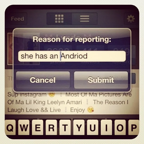 she has android