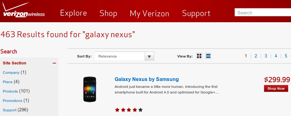 galaxy nexus samsung