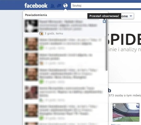 facebook ignore