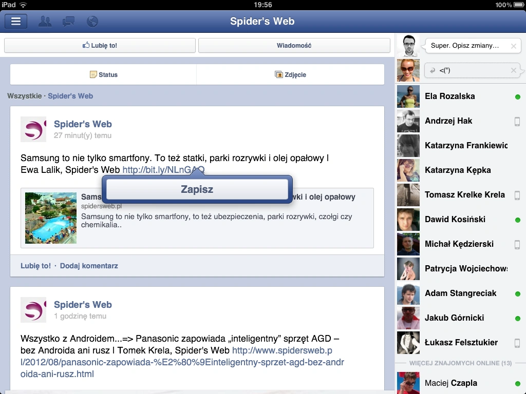 Facebook IOS 2 