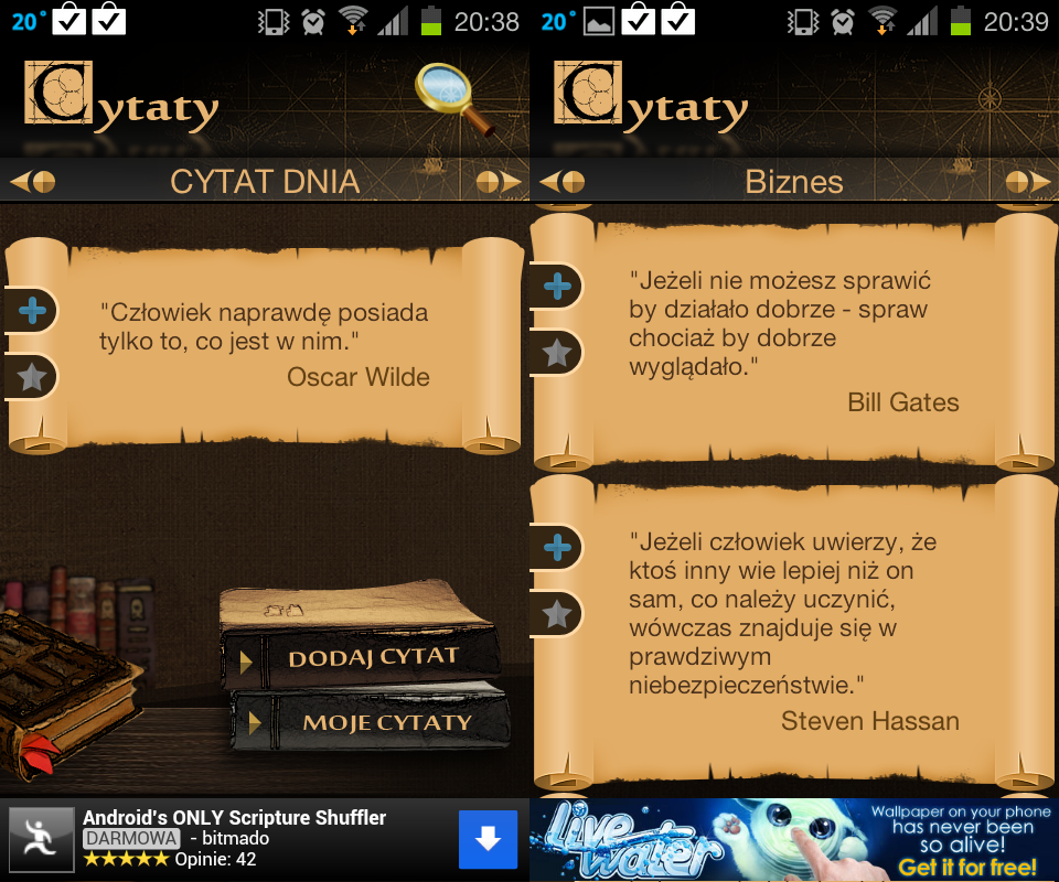 Cytaty Android