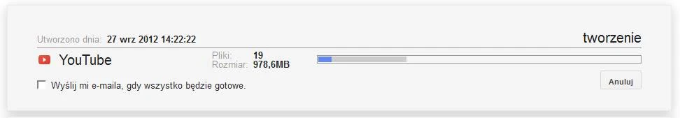 Google Takeout 3 YouTube 
