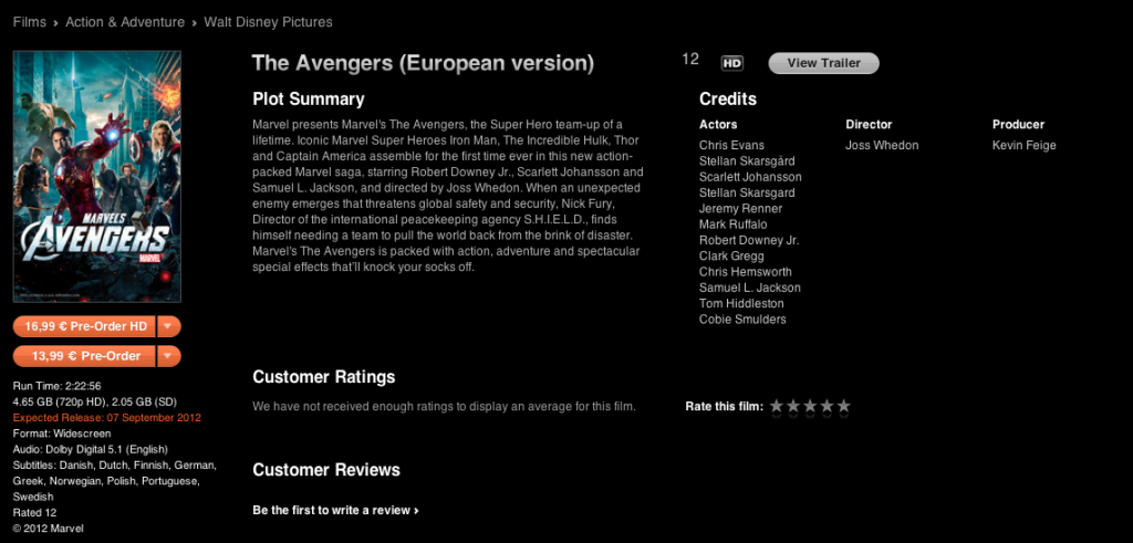 ITUNES VOD PL