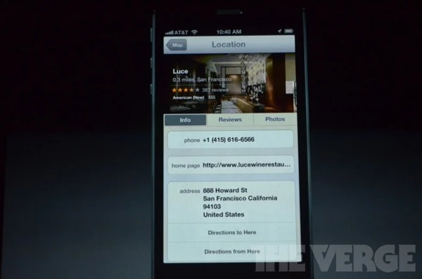 iphone 5 maps