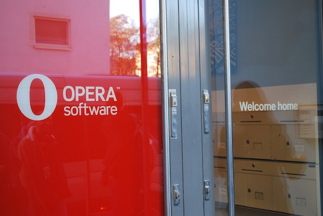 opera softeware, welcome