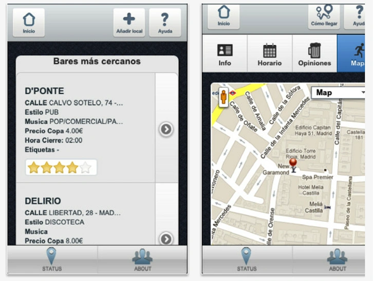 radar bar, 2 