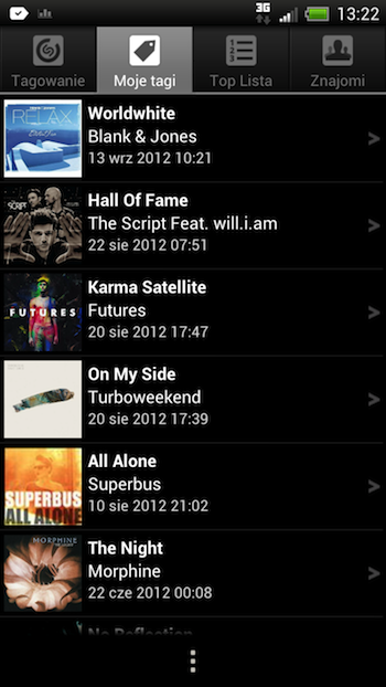 shazam htc one x, tags 