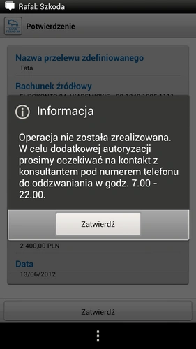Dodatkowa weryfikacja 