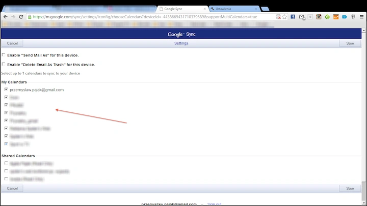 Multiple Google Calendars on Windows 8, b 