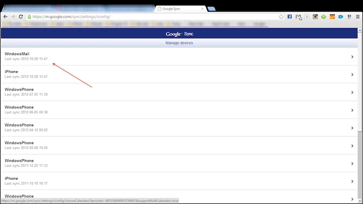 Multiple Google Calendars on Windows 8 