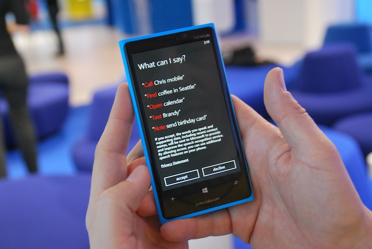Windows Phone 8 Voice Control