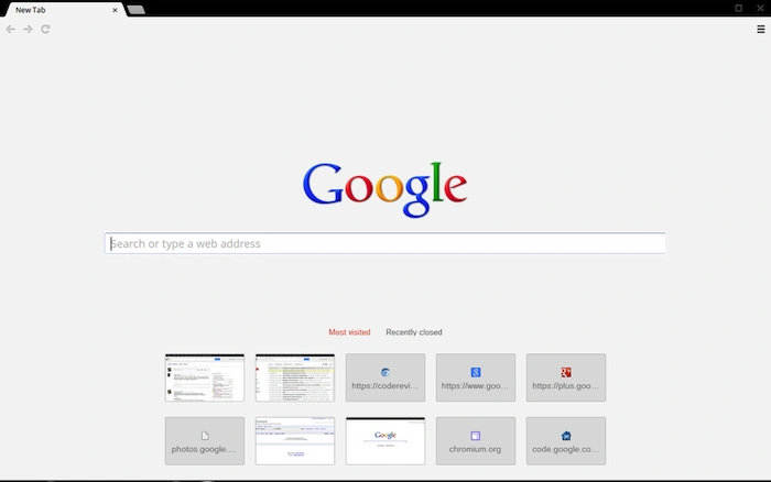 chrome new tab, new 2012