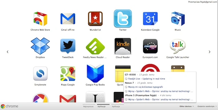 chrome new tab