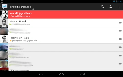 gtalk nexus 7