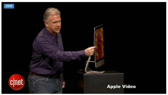 iMac widok z boku