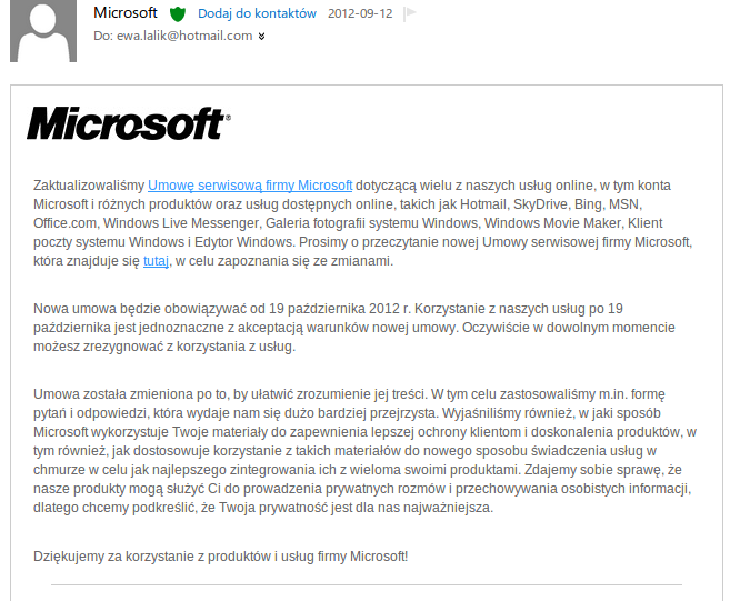 microsoft email