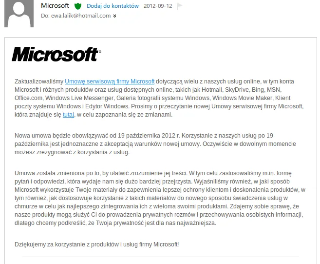 microsoft email