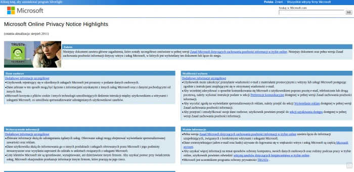 microsoft privacy highlights