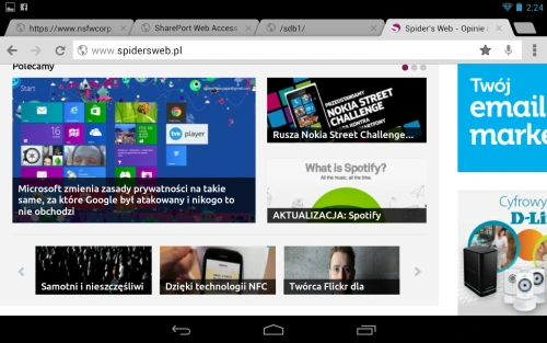 nexus 7 chrome
