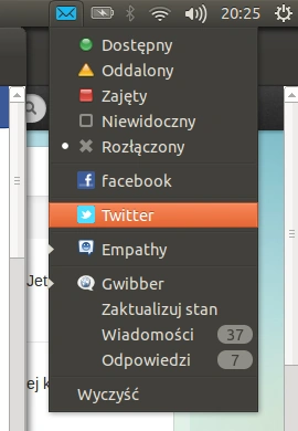 ubuntu web apps powiadomienia