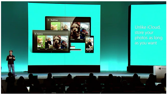 wp8 skydrive icloud 
